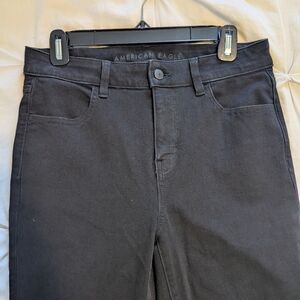 American Eagle Black High Rise Jegging 10s